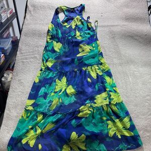 Mossimo Maxi Floral Dress Size 10, Sleeveless